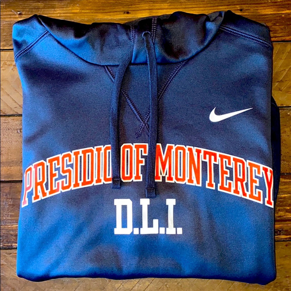 Presidio of Monterey DLI Sweatshirt Hoodie - Grey